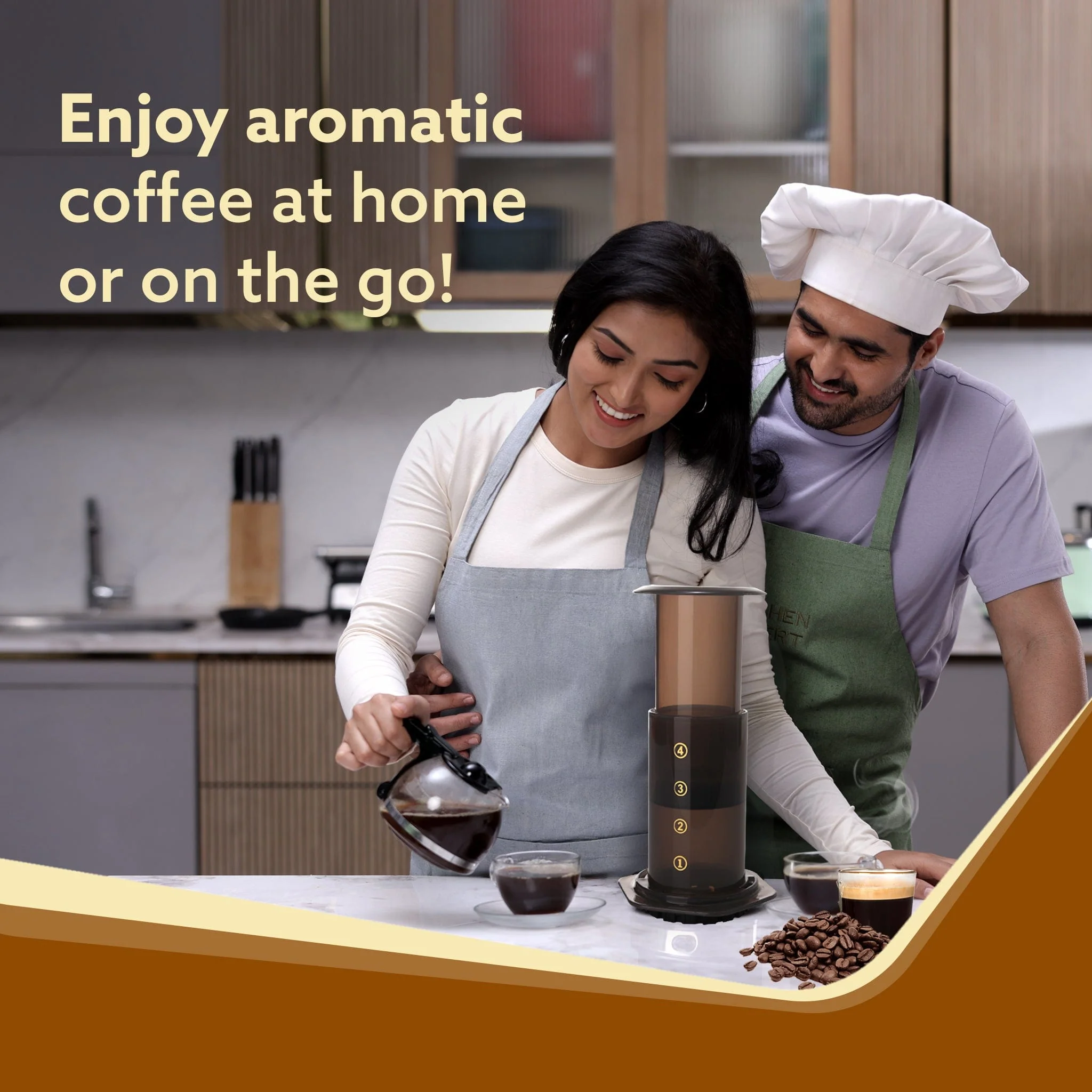 Regency Manual Press Coffee Espresso Maker, Travel Coffee Maker, Portable, Bonus 500 Paper Filter - Image 4