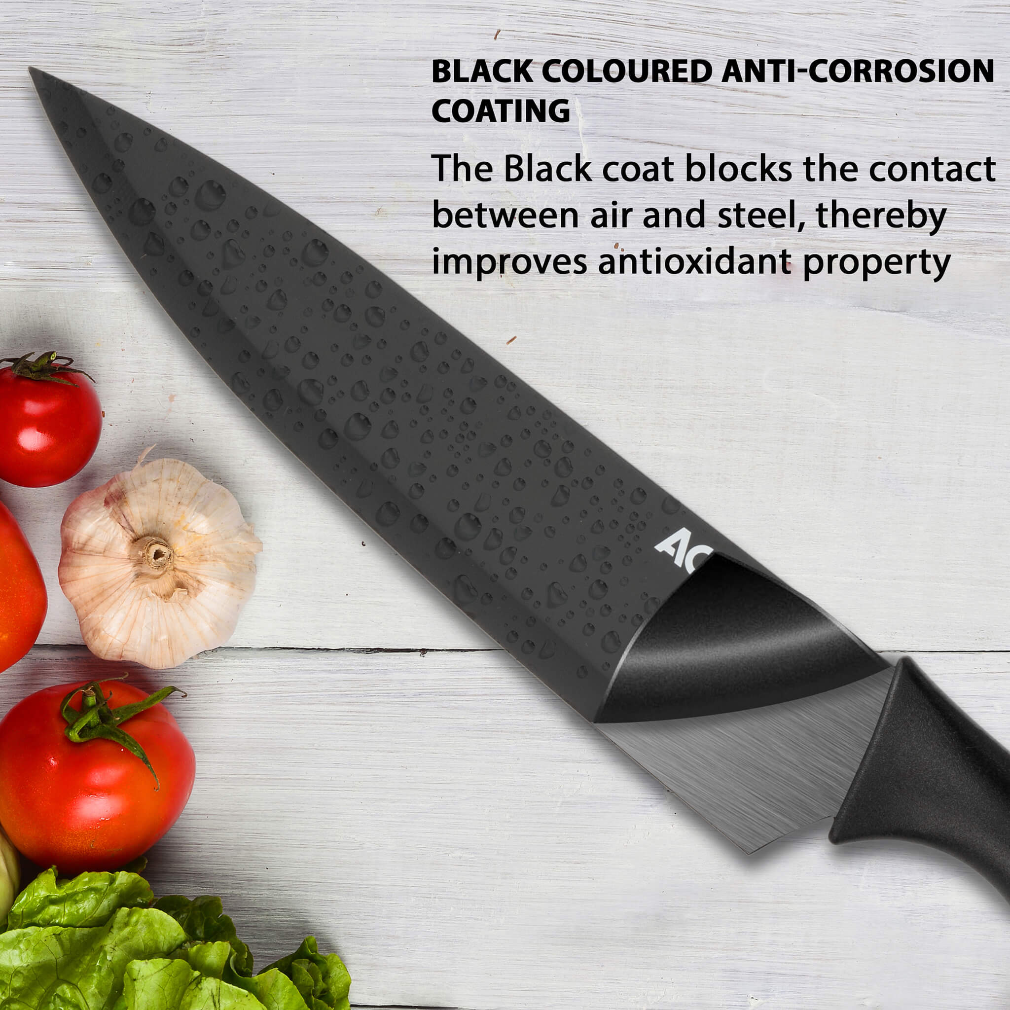 Grand 17 Pcs Kitchen Knifes Set - Image 6