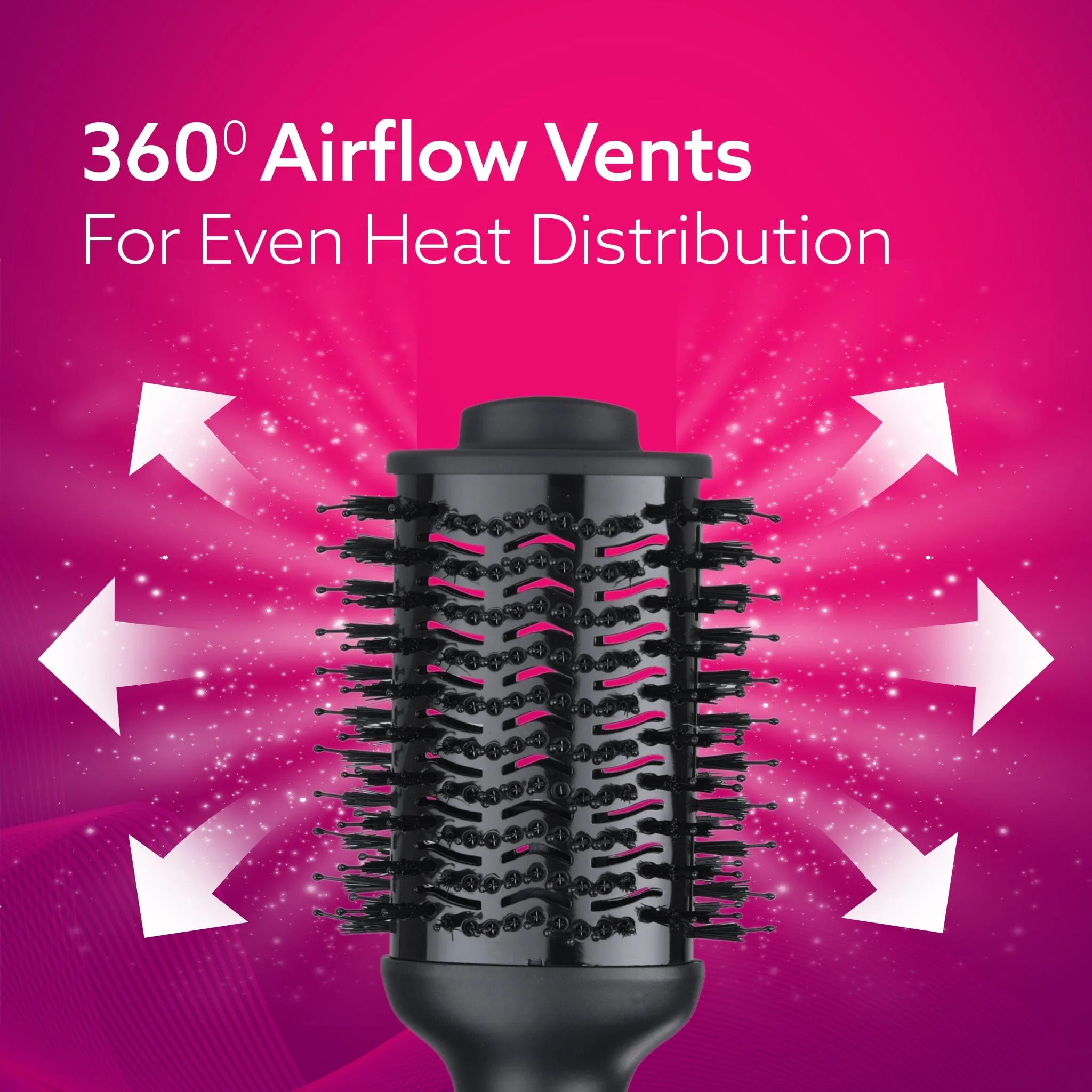 HV2179 Hot Air Brush for Hair, Blow Dryer Brush, Volumizer & Styler, 360° Airflow Vent, Oval Barrel for Hair Volume, Charcoal Bristles, Ceramic Coating Brushing Head, 1200W - Image 19