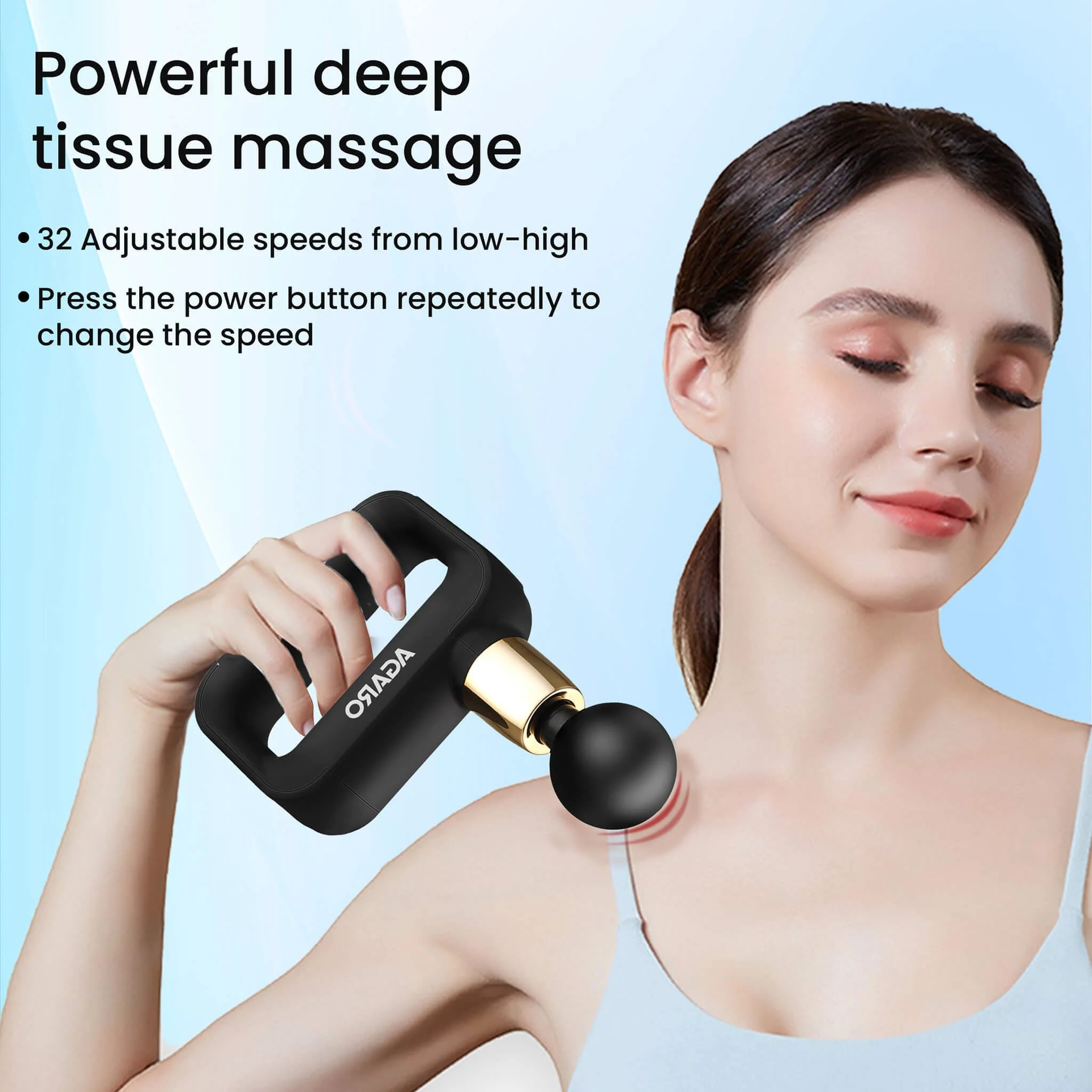 INSIGNIA Deep Tissue Massage Gun - Image 4